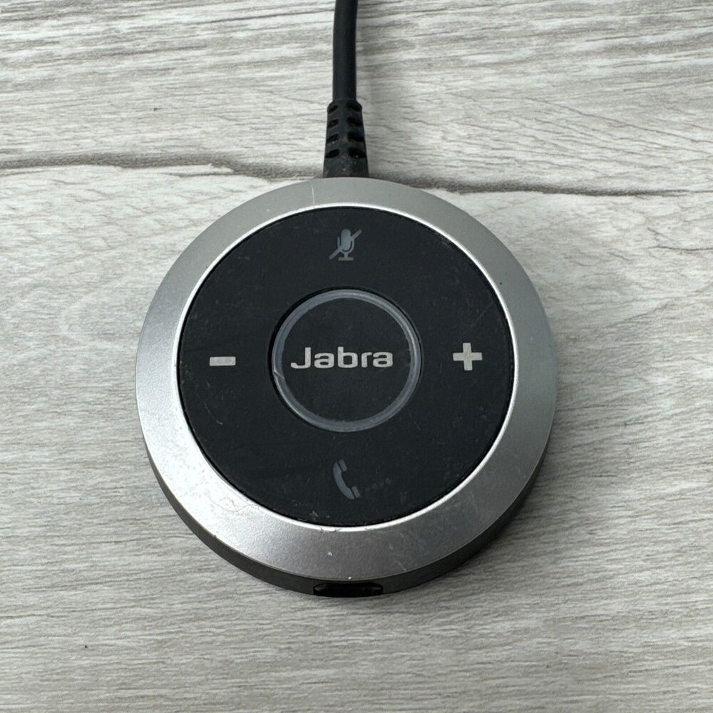 Jabra Evolve 40 Stereo USB Headset Adapter Dongle Wired USB Remote Model ENC010 - Picture 2 of 6